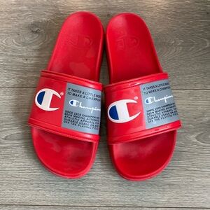 Champion Slides Red